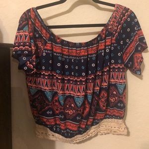 Off the shoulder top